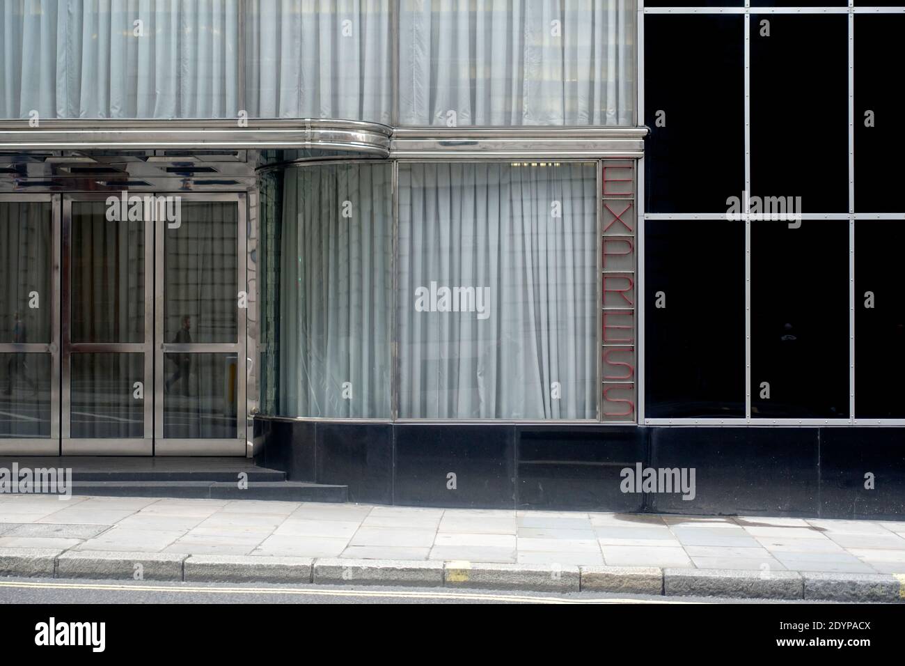 Daily Express, Fleet St, London Stock Photo