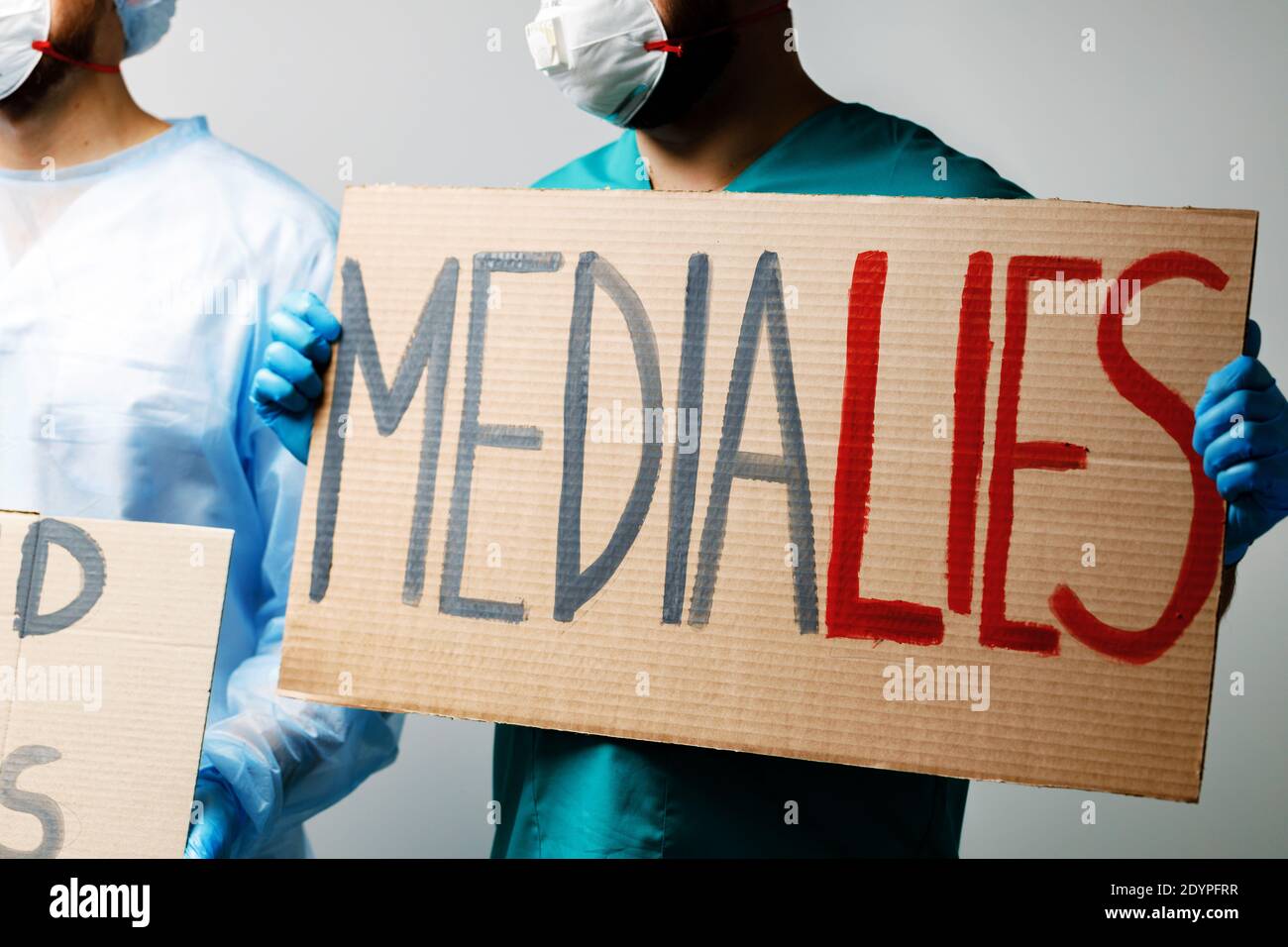 Media lies hi-res stock photography and images - Alamy