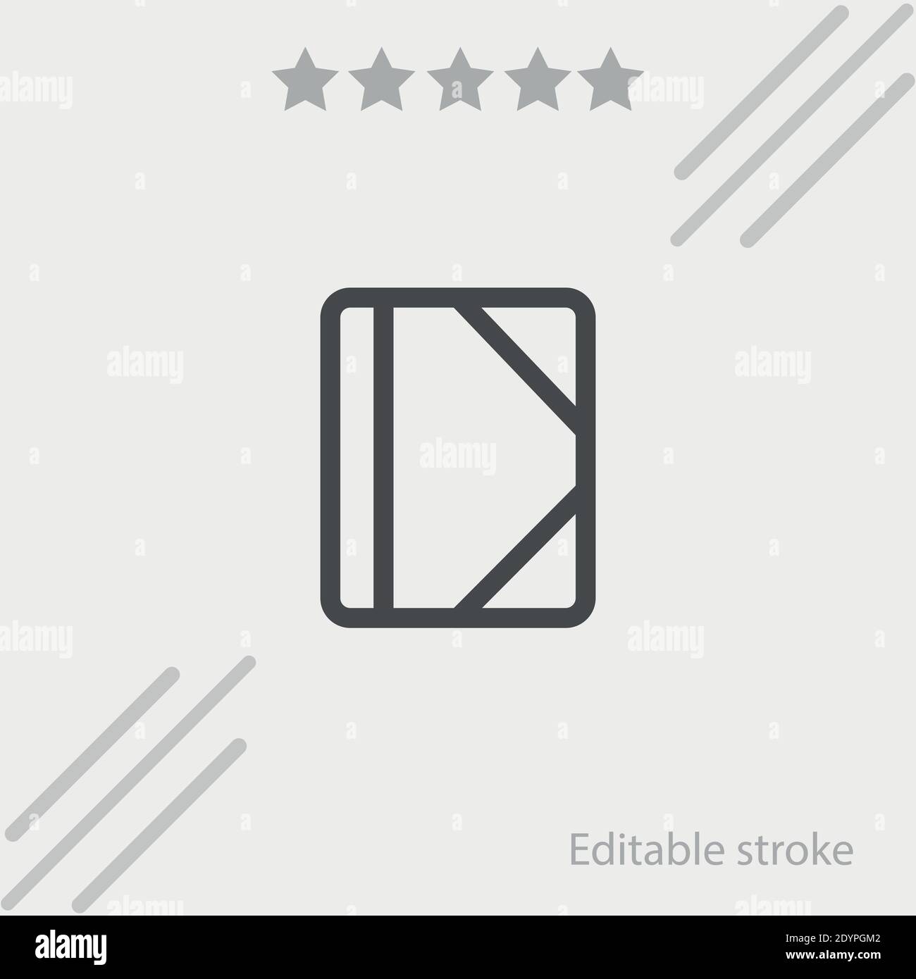 folder vector icon modern simple vector illustration Stock Vector Image ...