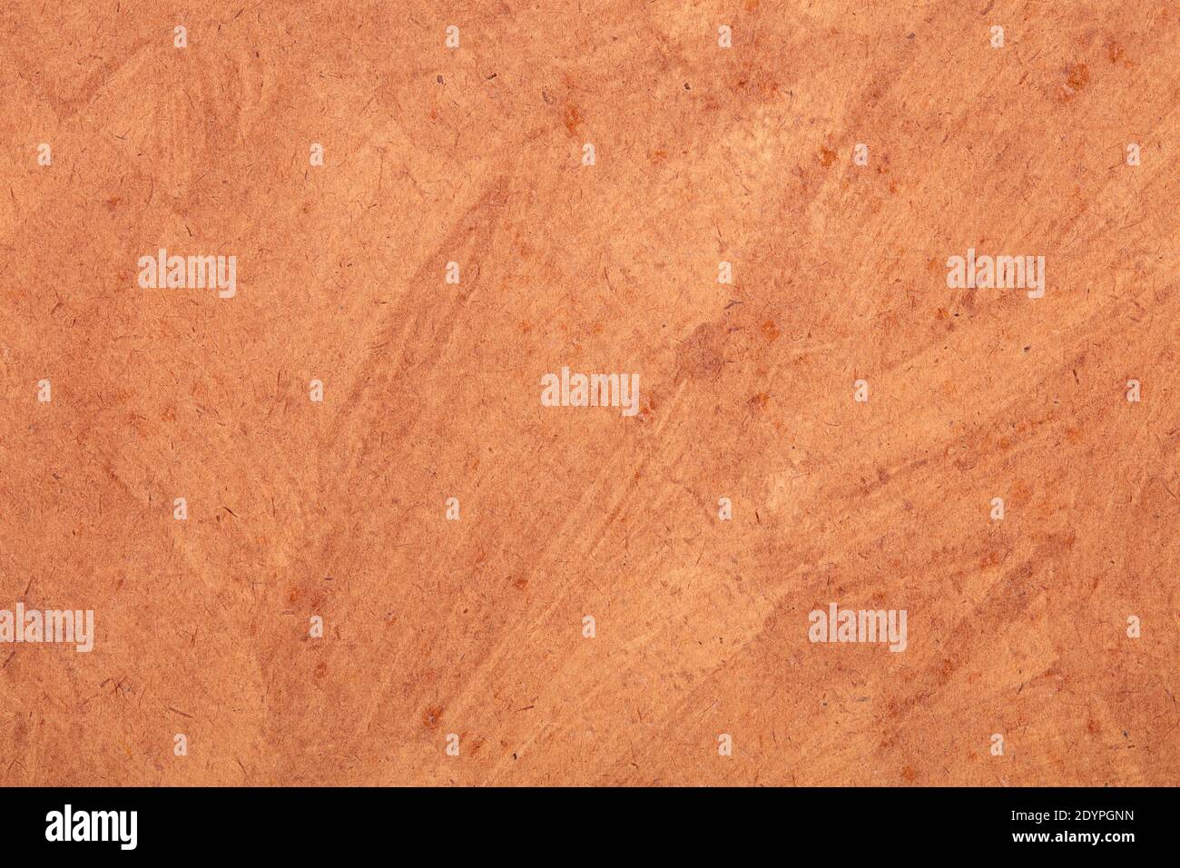 Brown, old paper with brush strokes, texture background Stock Photo
