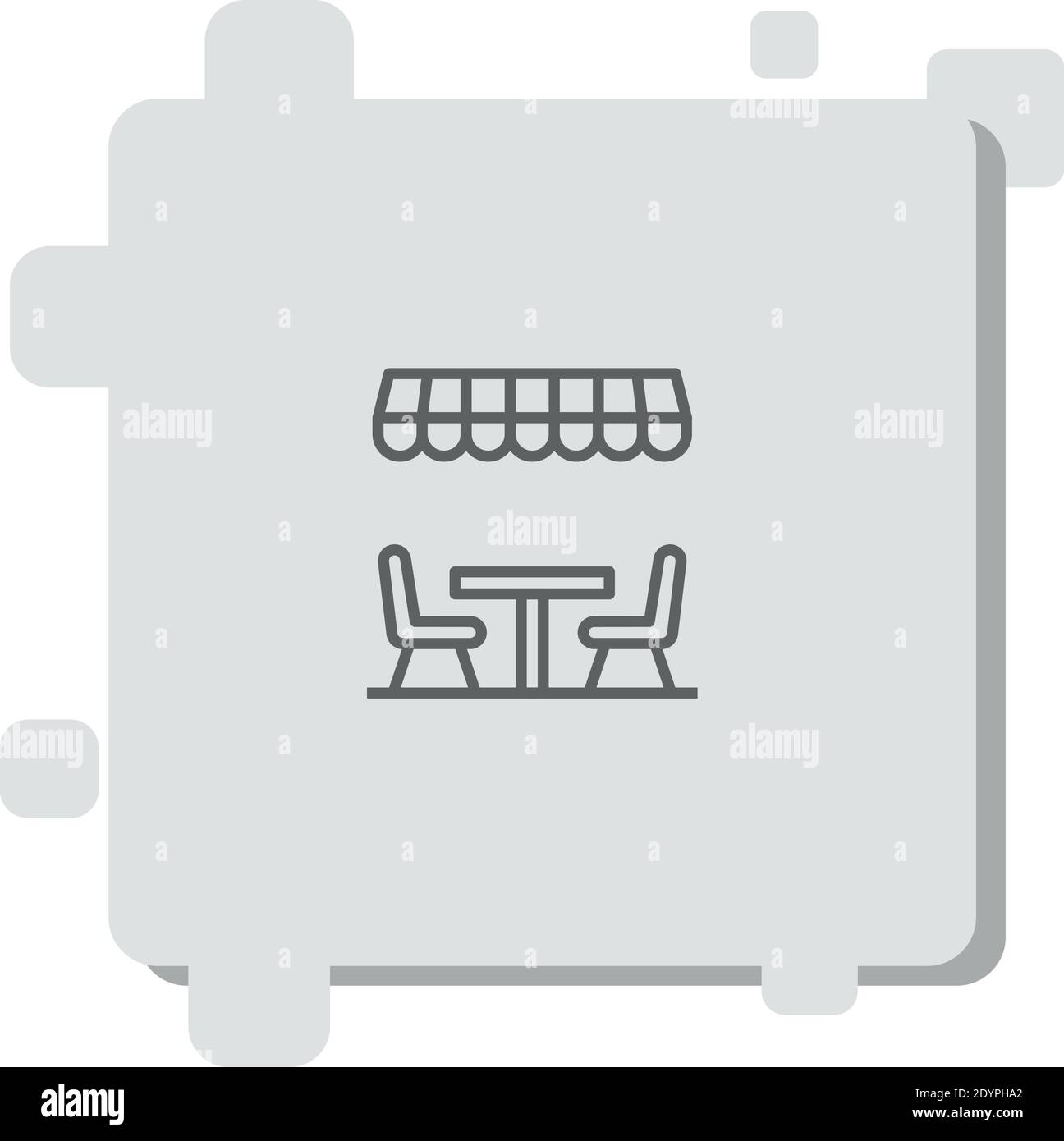 restaurant vector icon modern simple vector illustration Stock Vector ...