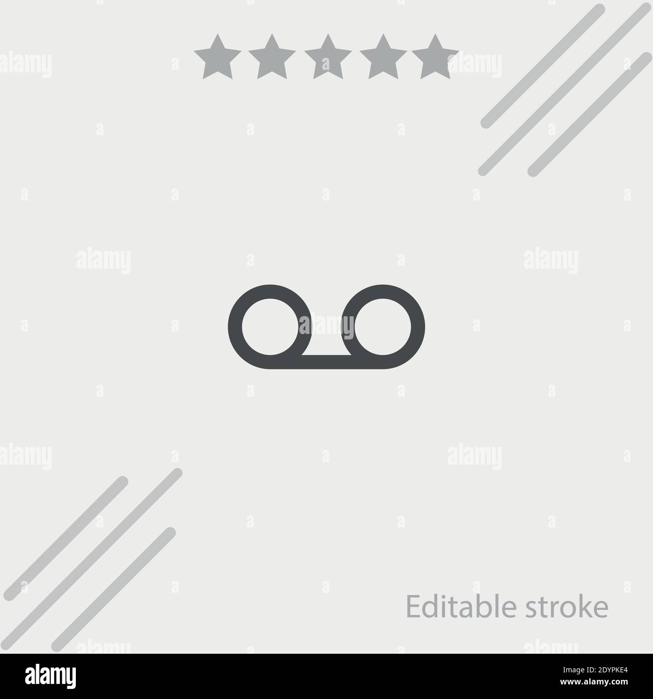 record vector icon modern simple vector illustration Stock Vector Image ...