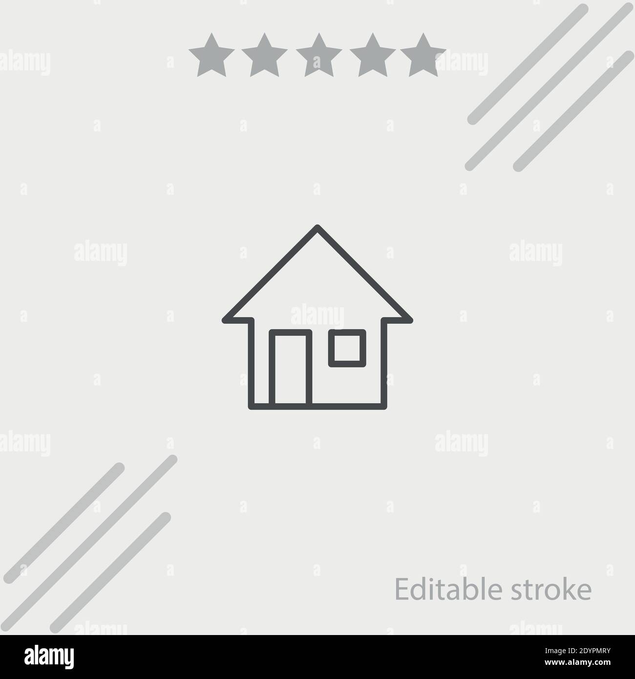 house vector icon modern simple vector illustration Stock Vector Image ...