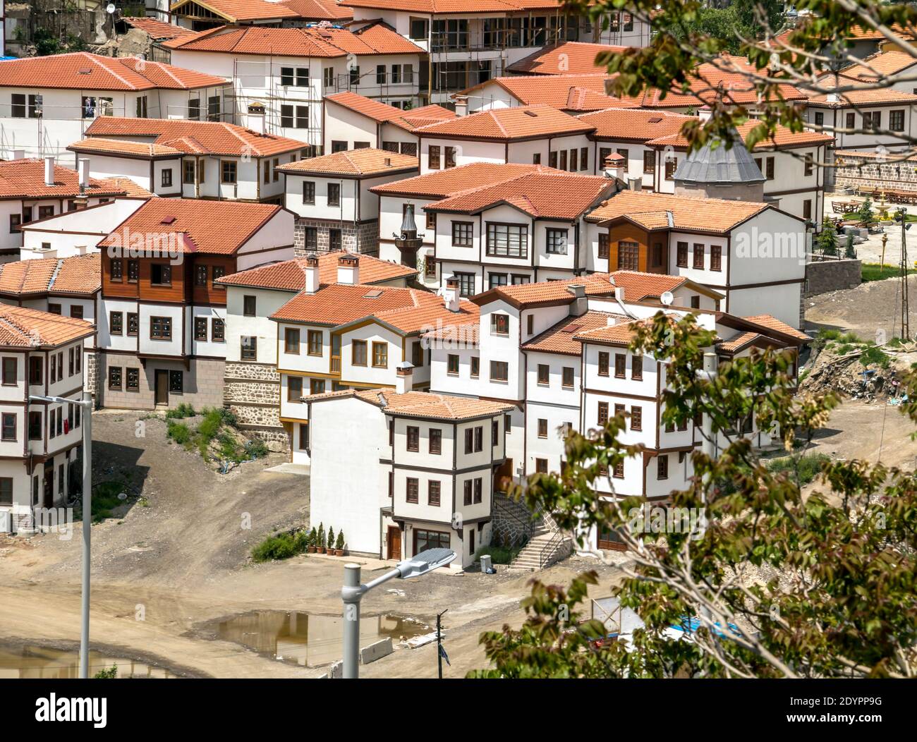 traditional Turkish houses in Ankara, Turkey Stock Photo Alamy
