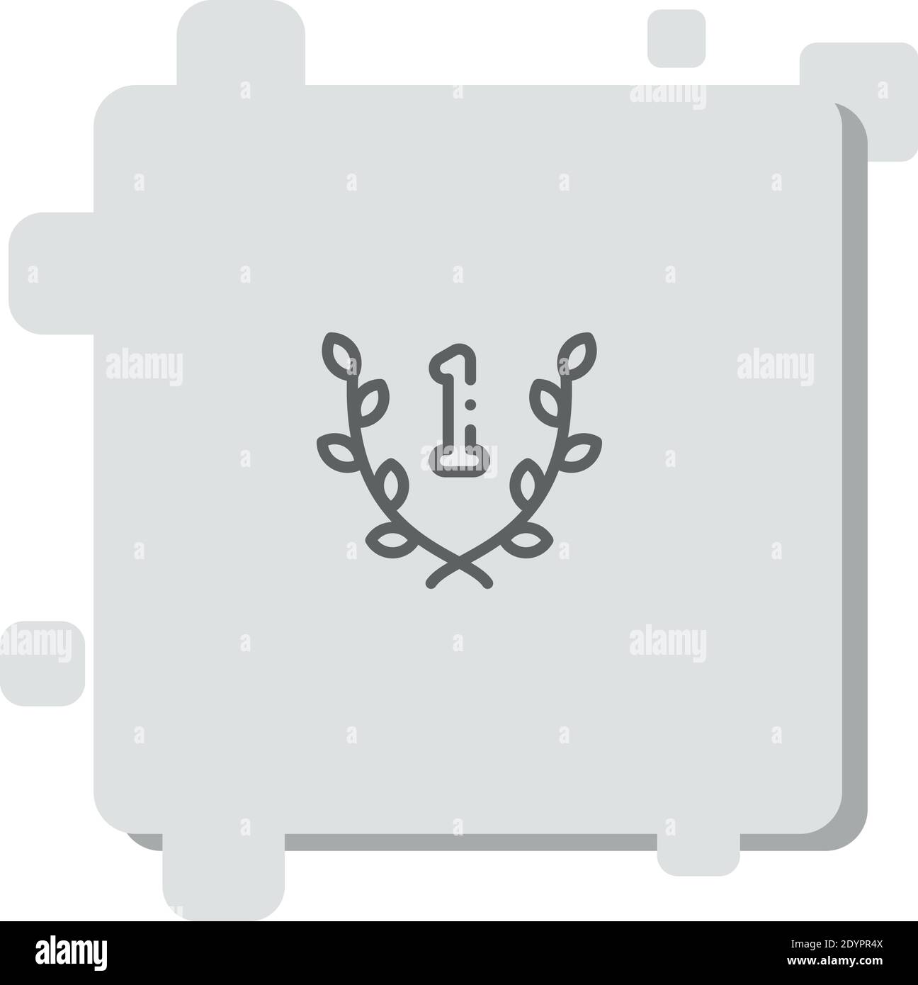 first vector icon modern simple vector illustration Stock Vector Image ...