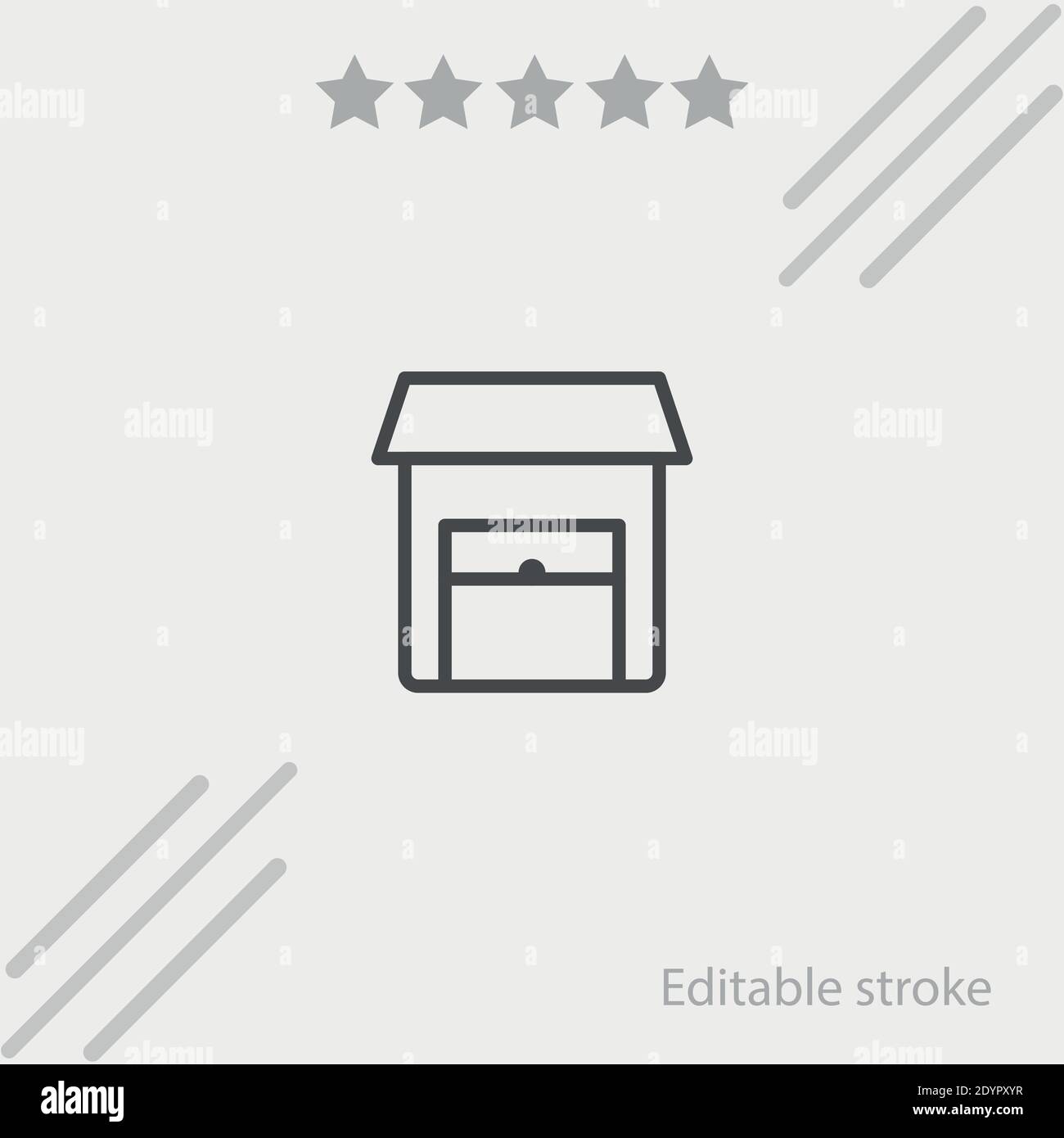 shutter vector icon modern simple vector illustration Stock Vector ...