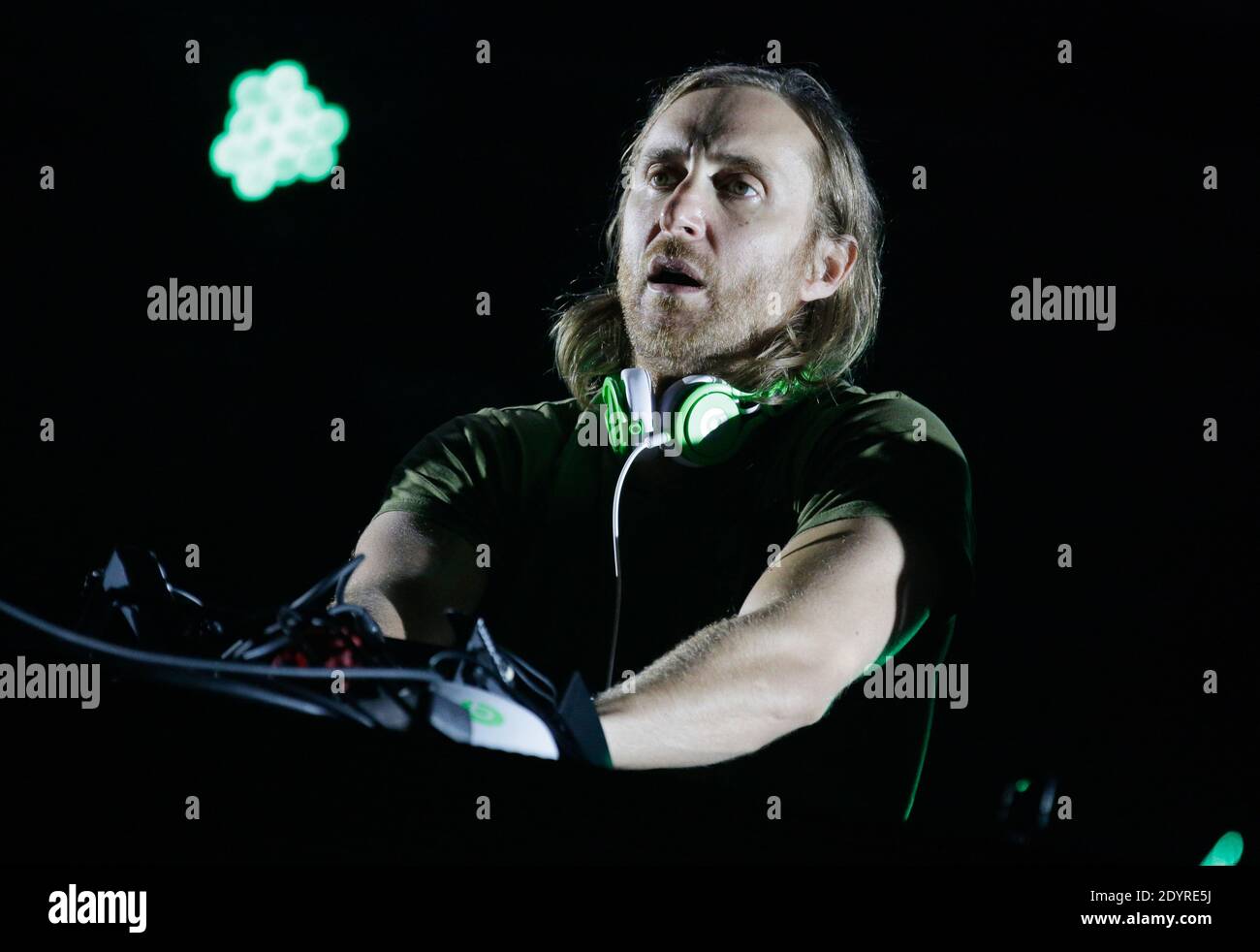 Exclusive. David Guetta performs during Electrobeach Music Festival, in