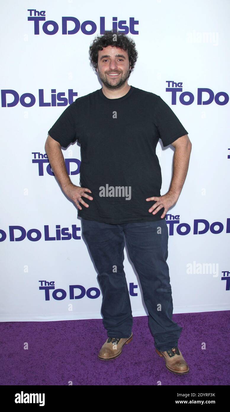 David Krumholtz, CBS Films premiere for The To Do List at the Regency