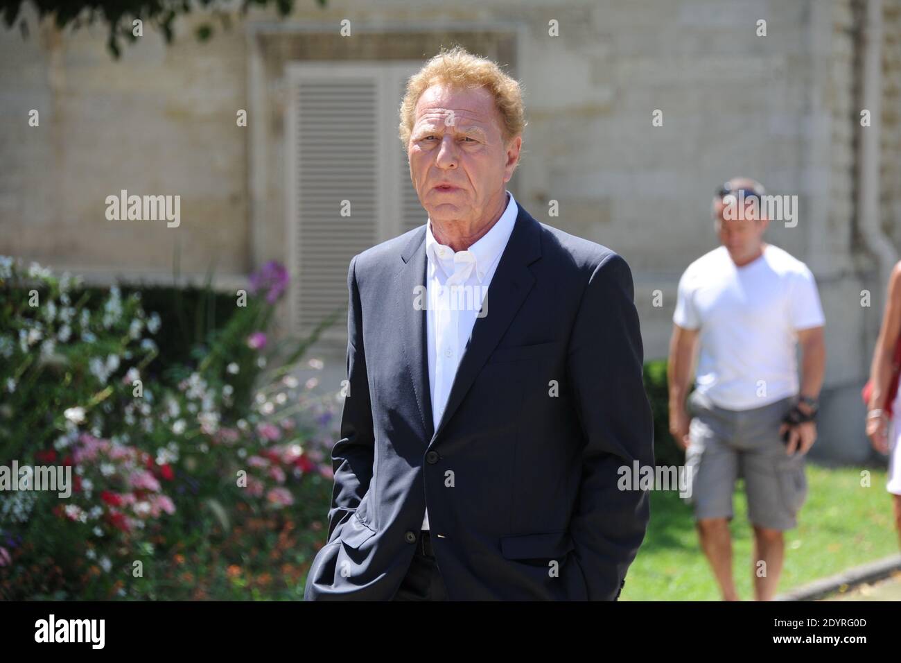Robert Namias attending the funeral of French actress Valerie Lang at the Montparnasse cemetery in Paris, France on July 25, 2013. Valerie Lang, the daughter of French former Culture minister Jack Lang, died on July 22 aged 47 following a long illness. Photo by Alban Wyters/ABACAPRESS.COM Stock Photo