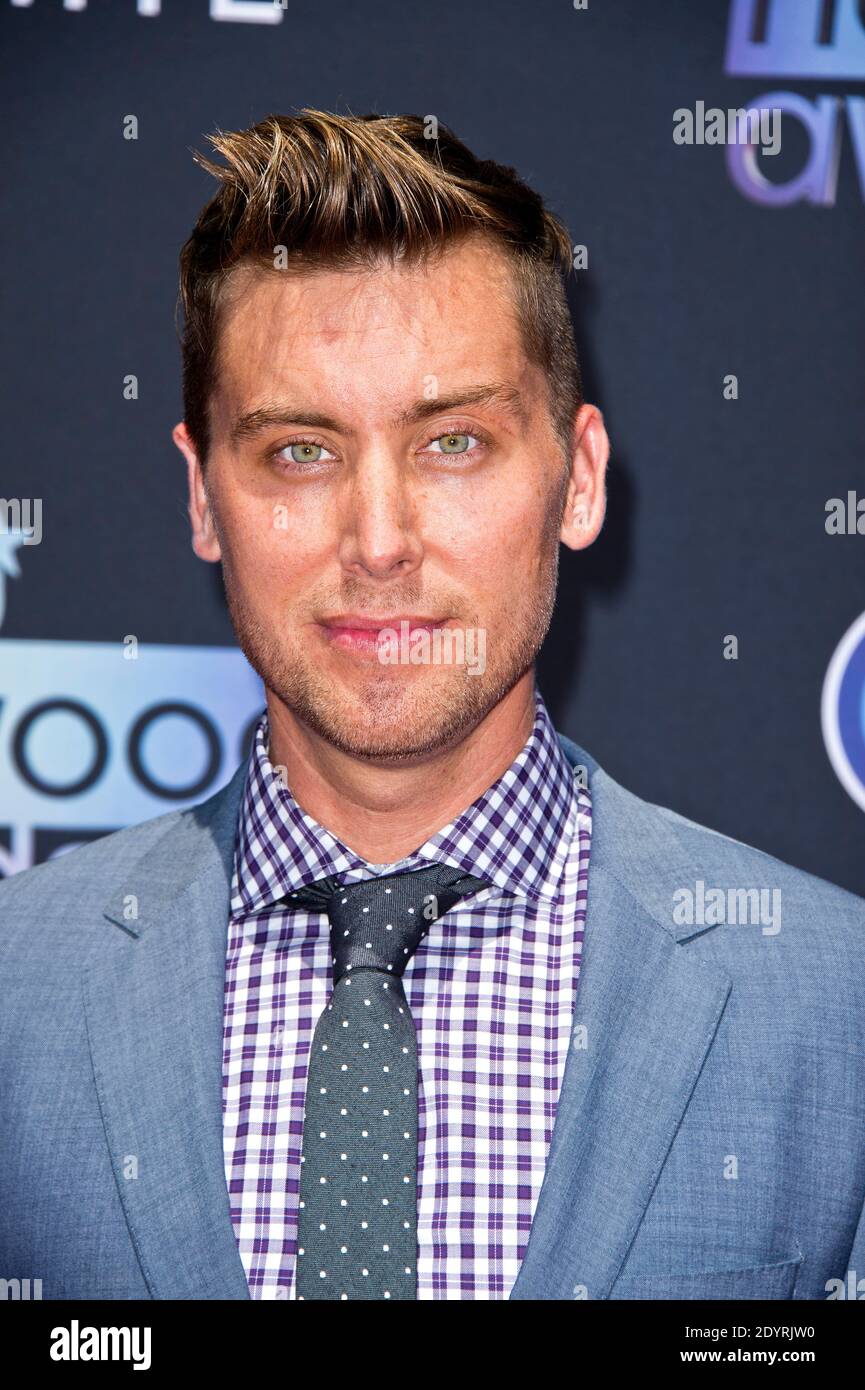 Lance Bass attends the 2013 Young Hollywood Awards held at The Broad Stage in Santa Monica, Los Angeles, CA, USA on August 1, 2013. Photo by Lionel Hahn/ABACAPRESS.COM Stock Photo