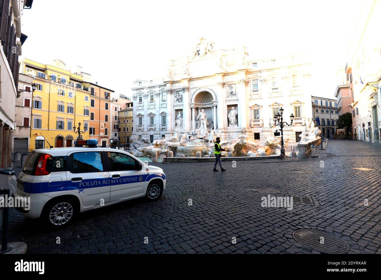 Roma, 27 dicembre 2020, ultimo giorno di zona rossa Stock Photo