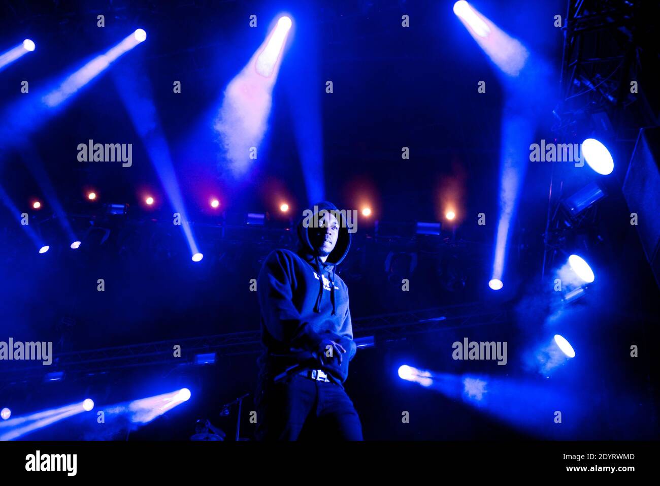 Kendrick LAMAR takes part to Rock en Seine festival, Domaine de  Saint-Cloud, near Paris, France on August 23, 2013. Photo by Peter  Olsen/ABACAPRESS.COM Stock Photo - Alamy