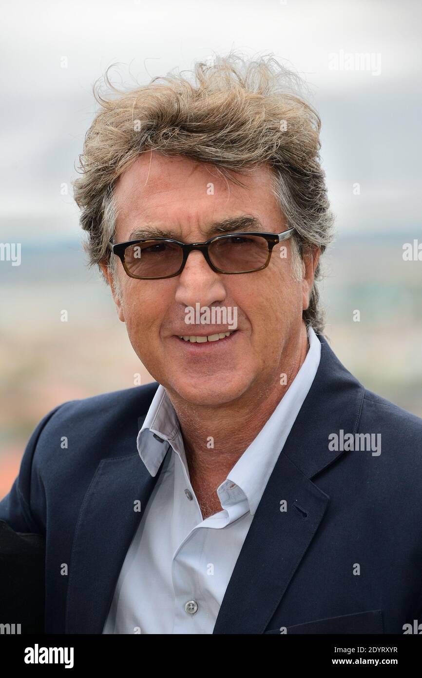 Francois Cluzet poses for the photocall of En Solitaire during the 6th Angouleme Film Festival in Angouleme, France on August 25, 2013. Photo by Nicolas Briquet/ABACAPRESS.COM Stock Photo