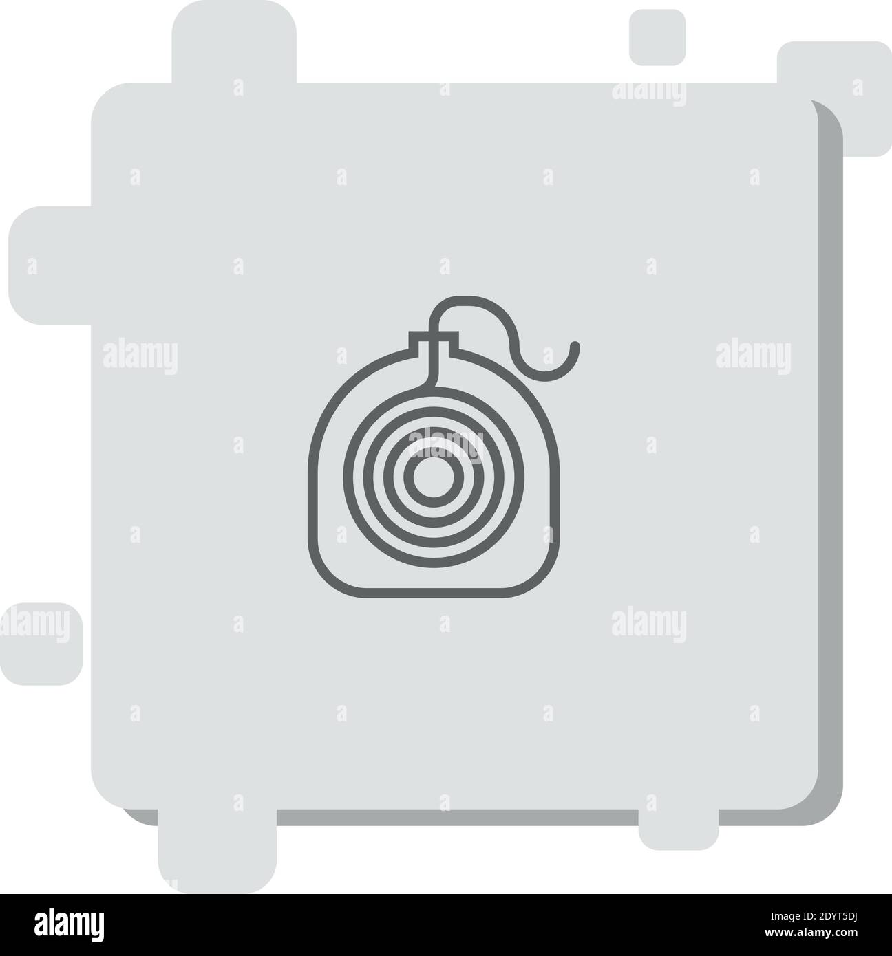 dental floss vector icon modern simple vector illustration Stock Vector