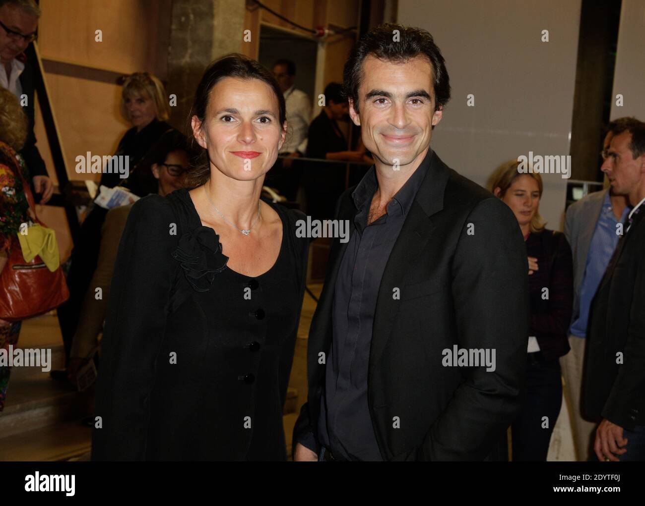 Aurelie Filippetti and Raphael Enthoven attending the 50th anniversary of France  Culture held at 'Palais de Tokyo' in Paris, France on September 07, 2013.  Photo by Jerome Domine/ABACAPRESS.COM Stock Photo - Alamy