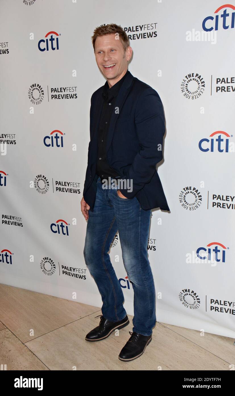 Mark Pellegrino arrives for 2013 PaleyFestPreviews: Fall TV with The CW 'The Tomorrow People' held at Paley Center in Beverly Hills, Los Angeles, CA, USA on September 7, 2013. Photo by Tonya Wise/ABACAPRESS.COM Stock Photo