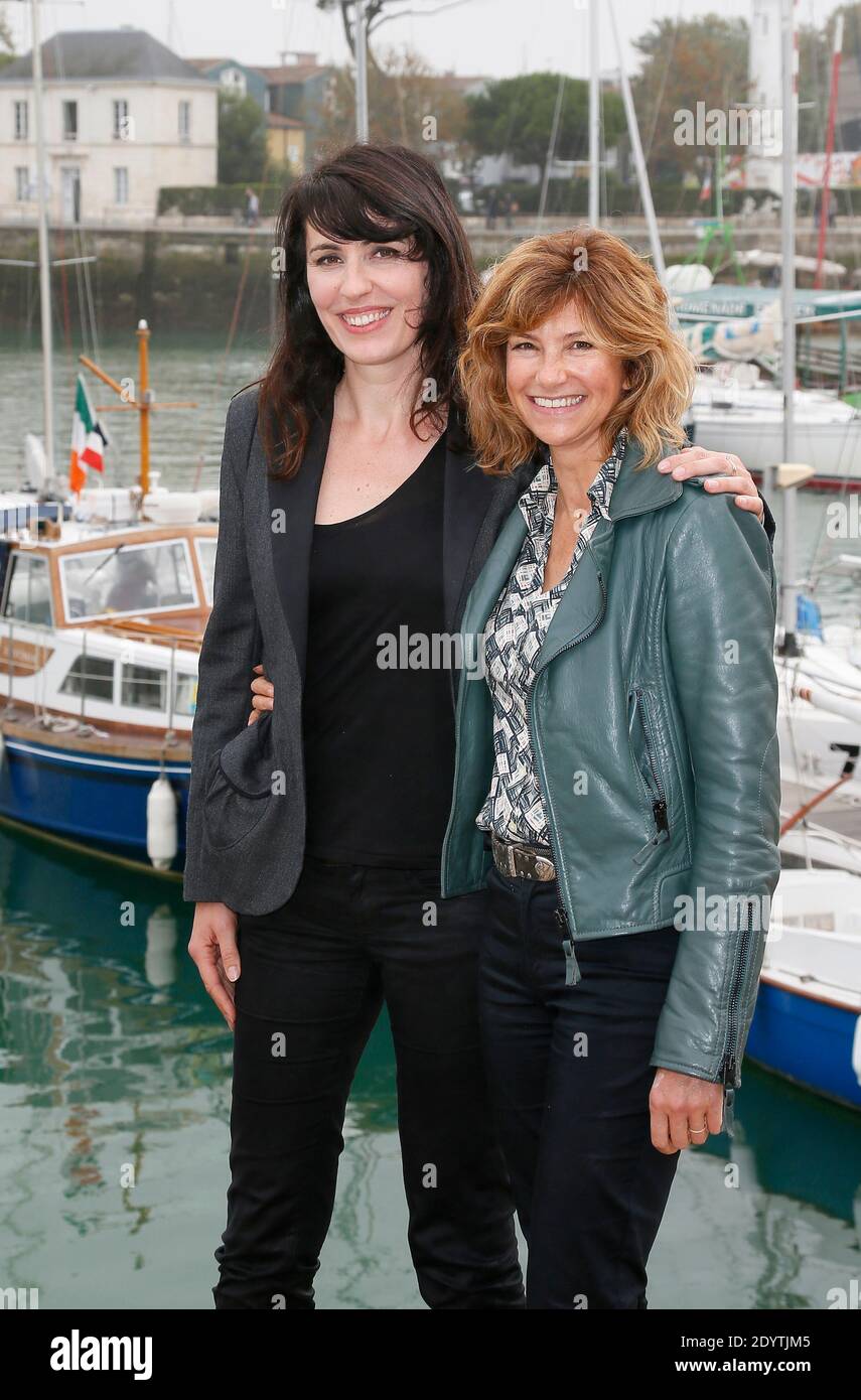 La Grande Sophie and Florence Pernel attending the 15th Festival of TV ...