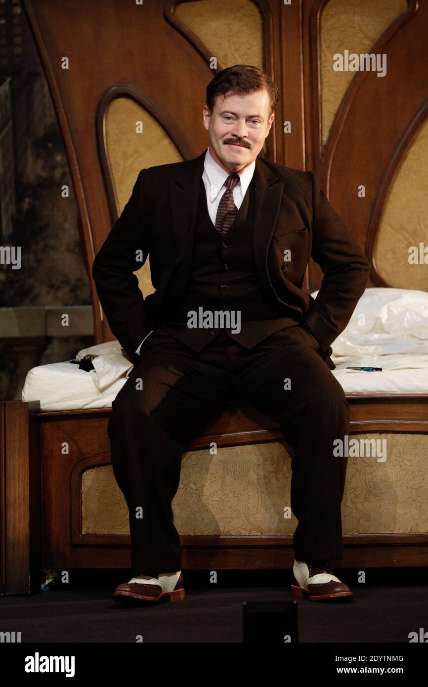 JeanPaul Bordes performing in the new play 'Zelda et Scott' at the