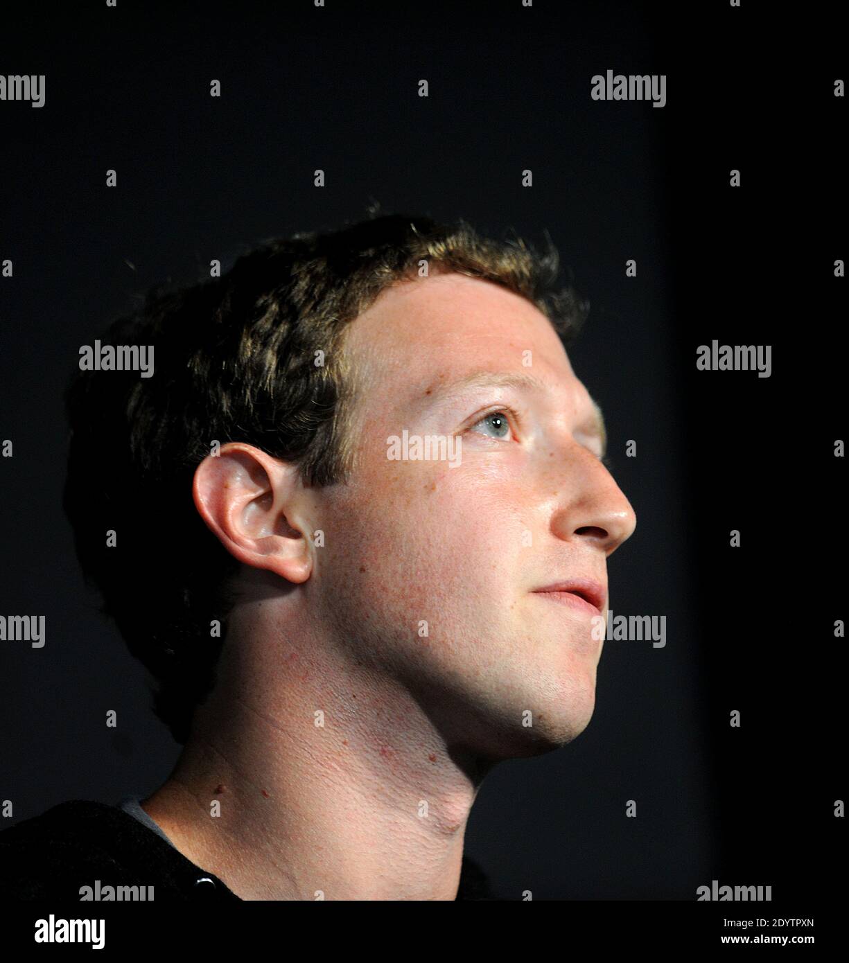 Mark zuckerberg portrait hi-res stock photography and images - Alamy