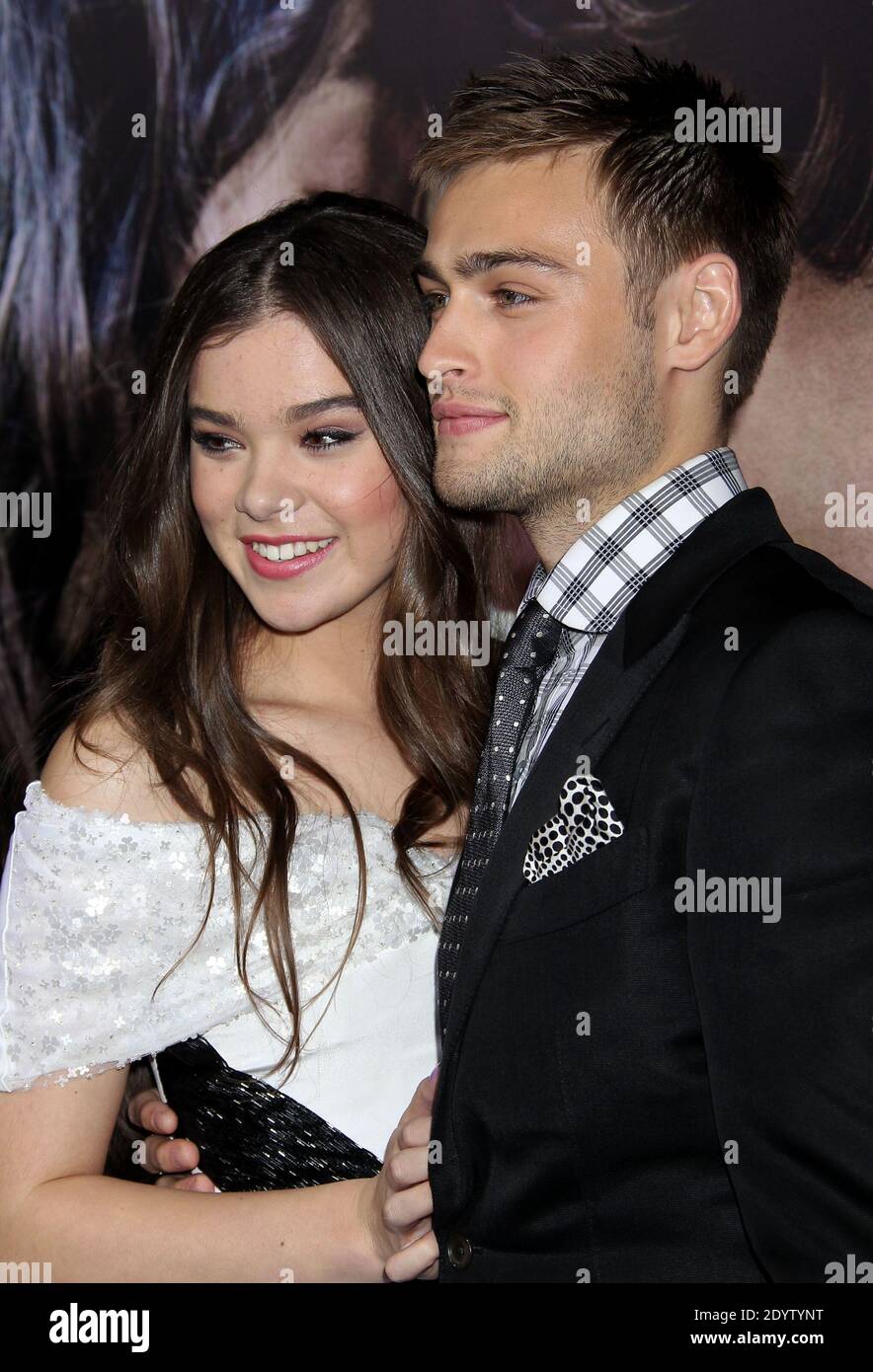 Hailee Steinfeld, Douglas Booth, Relativity's film premiere for Romeo & Juliet at the Arclight Theatre in Hollywood, Los Angeles, CA, USA. September 24, 2013 (Hailee Steinfeld, Douglas Booth) Photo by Baxter/ABACAPRESS.COM Stock Photo