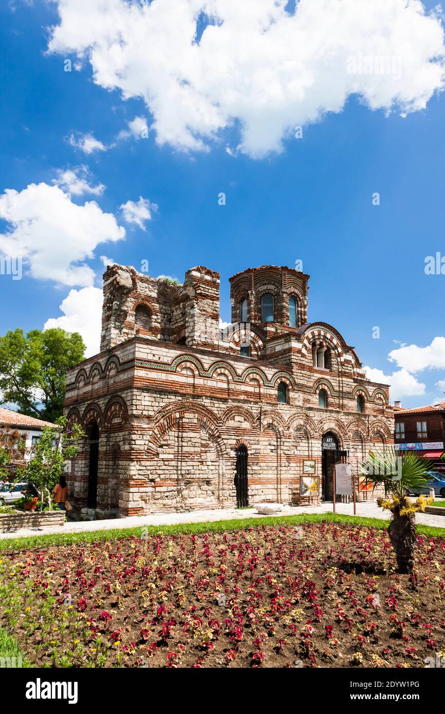 Church of Christ Pantocrator, Ancient City of Nessebar, Nesebar, Nessebar, Burgas Province, Bulgaria, Southeast Europe, Europe Stock Photo
