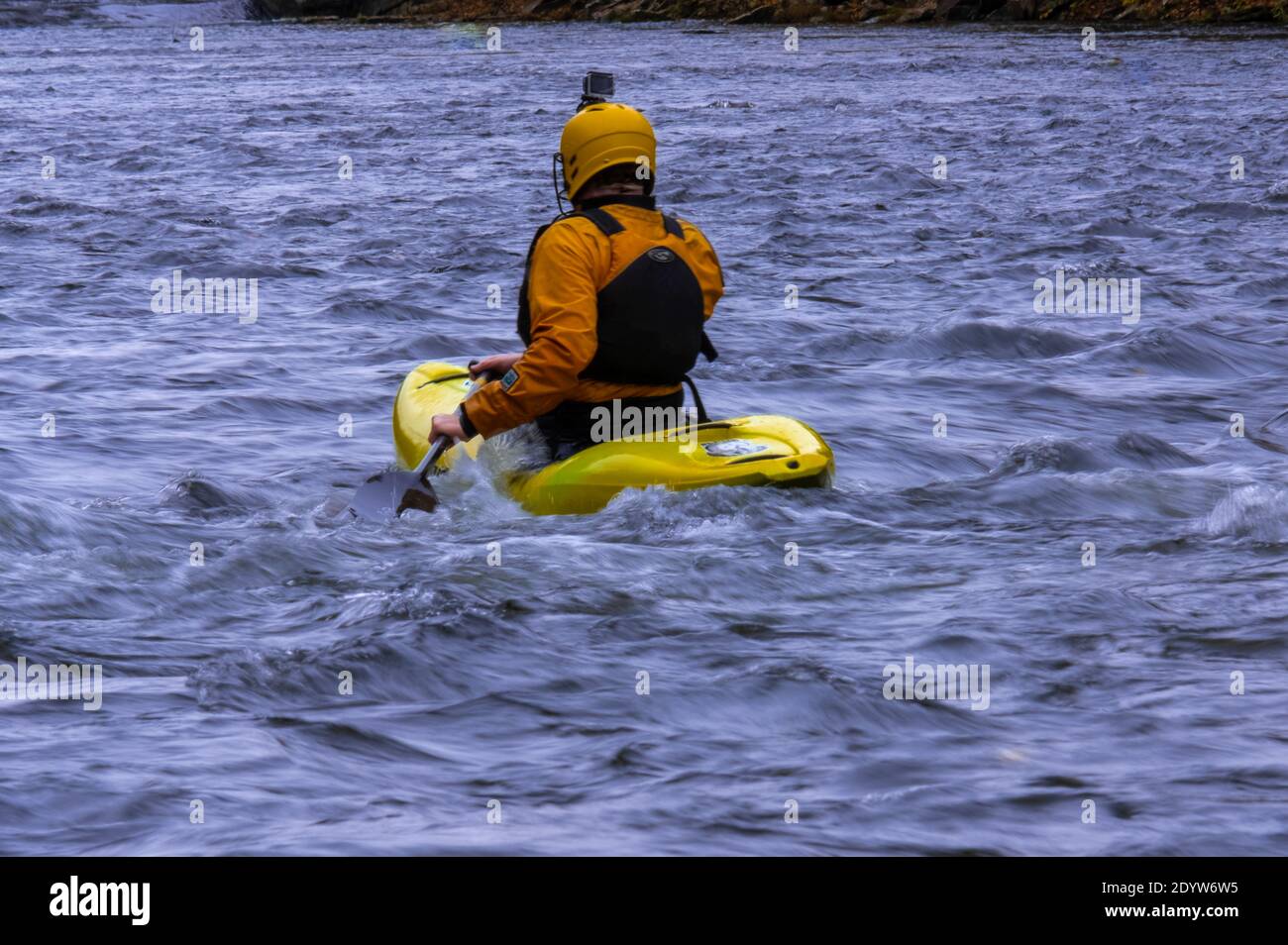 Kayaks at Breaks Interstate Park in Southwest Virginia Stock Photo Alamy
