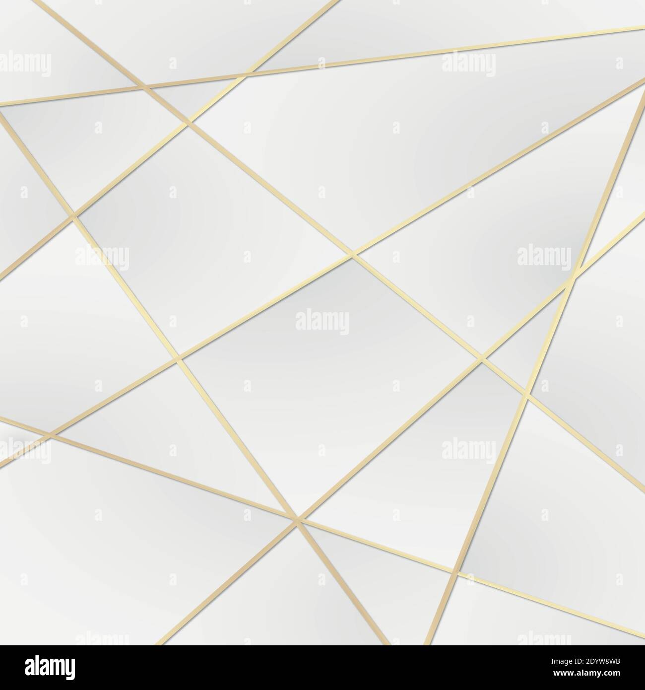 Abstract white background with golden lines - Vector illustration Stock ...
