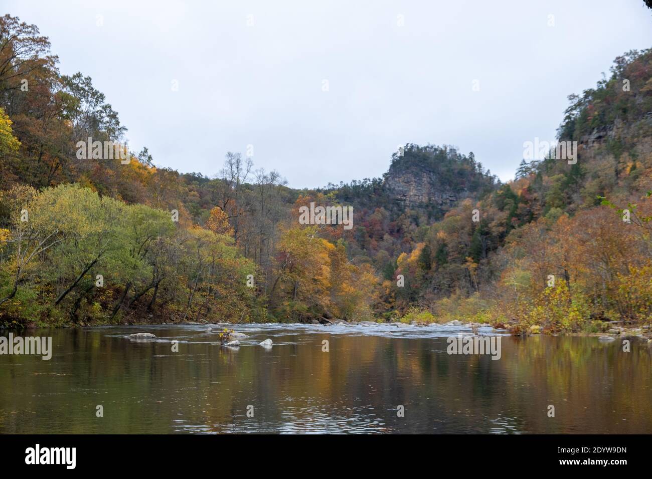 Mountain Lake in Breaks Interstate Park Virginia Stock Photo Alamy