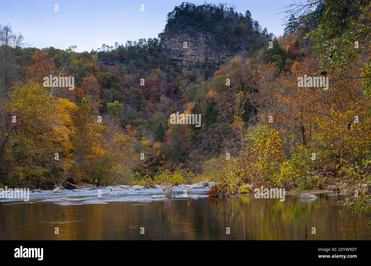 Mountain Lake in Breaks Interstate Park Virginia Stock Photo Alamy