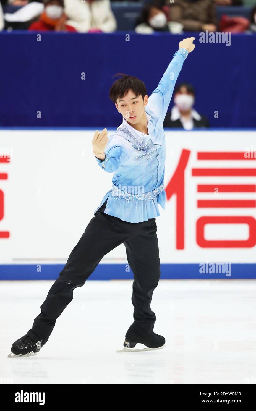 Nagano, Japan. 26th Dec, 2020. Mitsuki Sumoto Figure Skating Japan