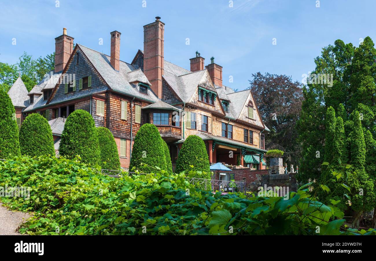 Naumkeag a Gilded Age summer mansion in Stockbridge, MA. The historic
