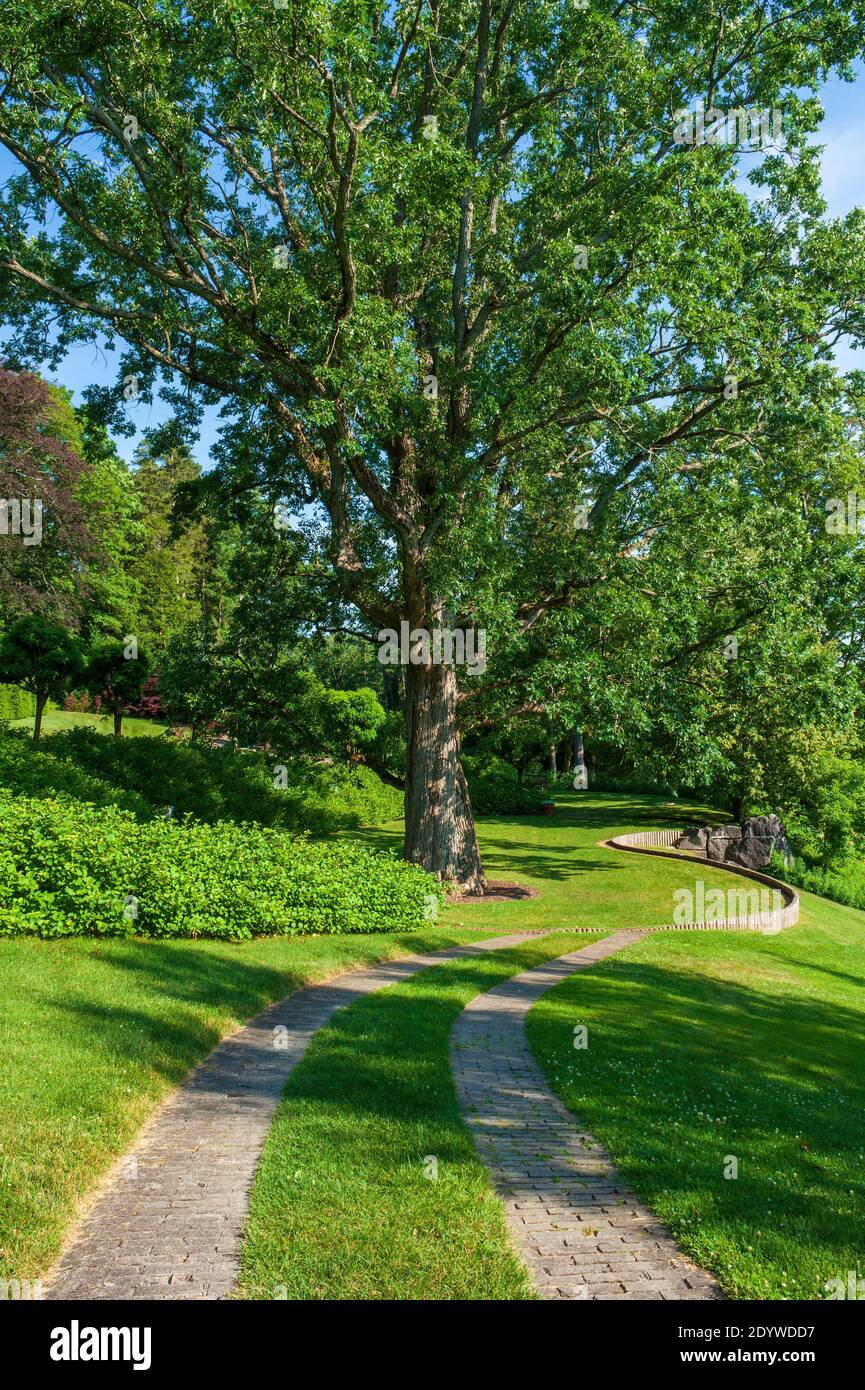 Naumkeag manor and country estate, in Stockbridge, MA, USA. The