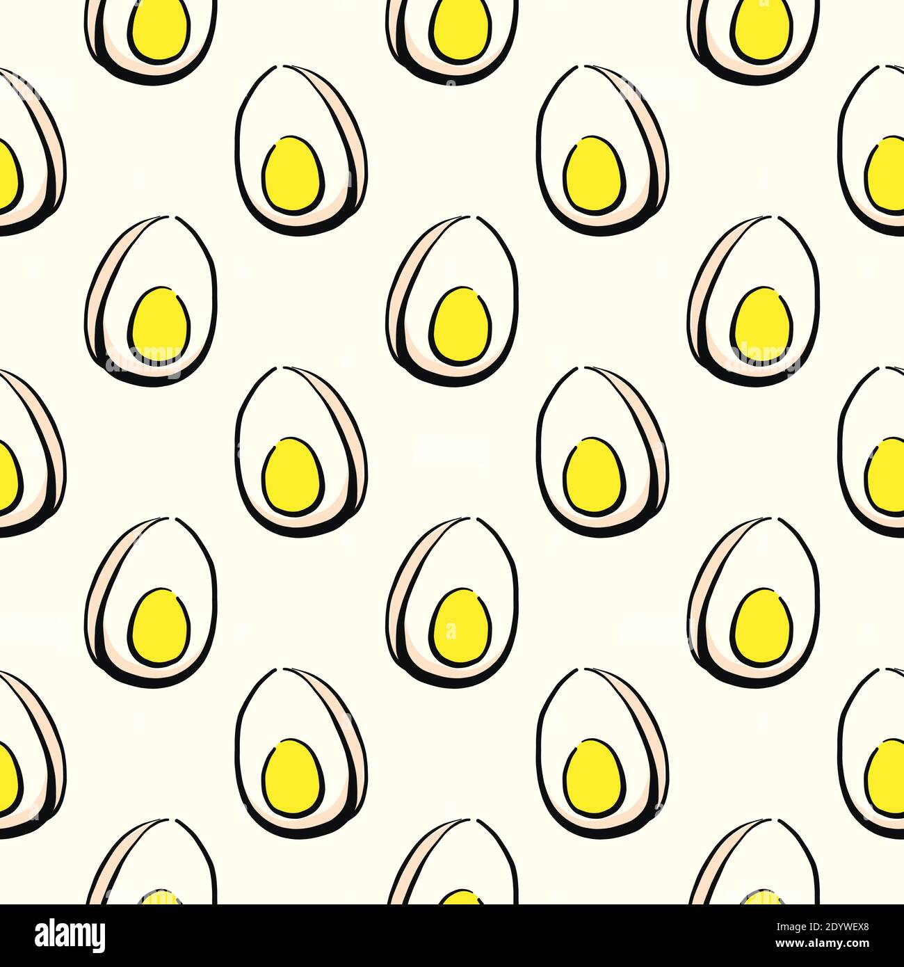 Egg with pattern Stock Vector Images - Alamy