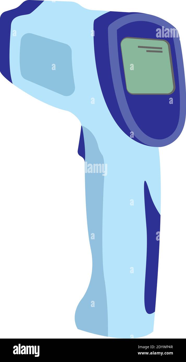 Forehead thermometer Stock Vector Images Alamy