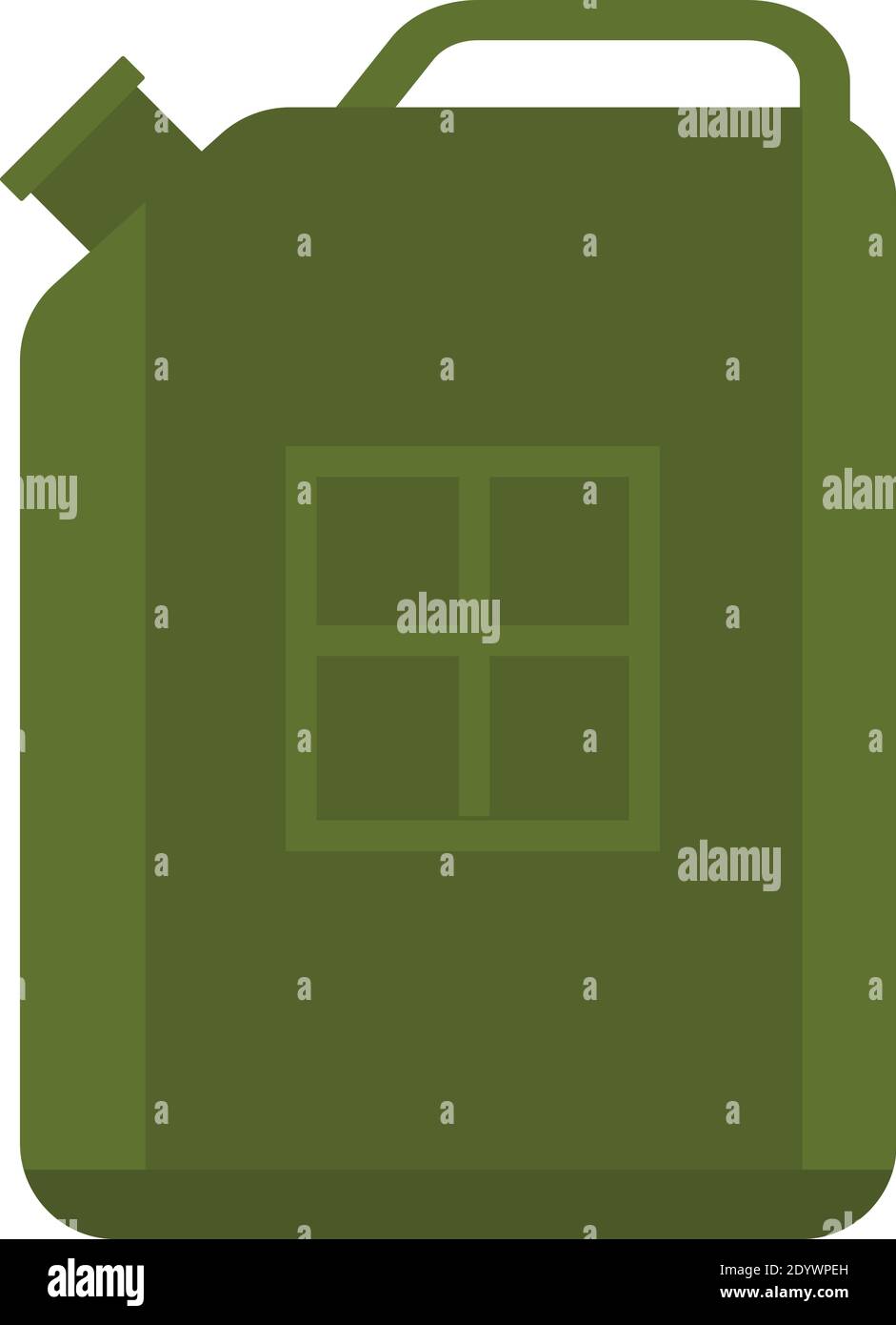 Gasoline tank, illustration, vector on a white background Stock Vector