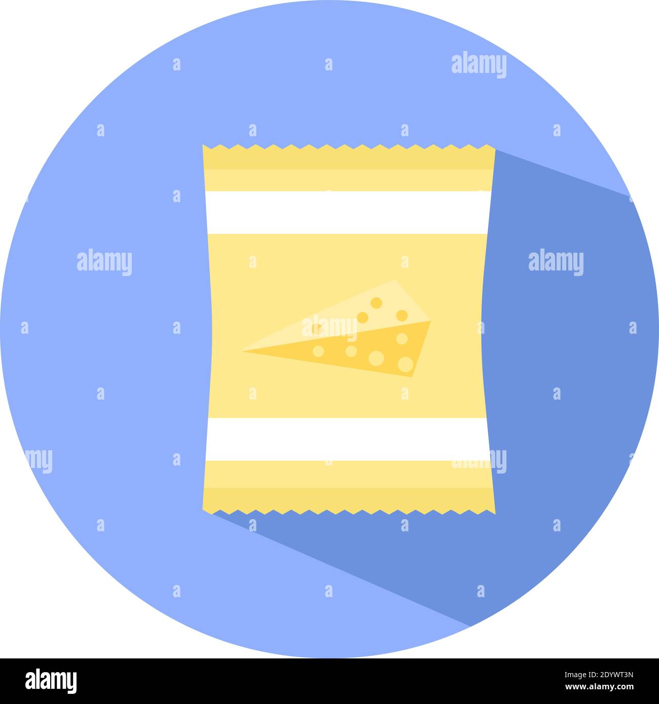Cheese puff snacks Stock Vector Images Alamy