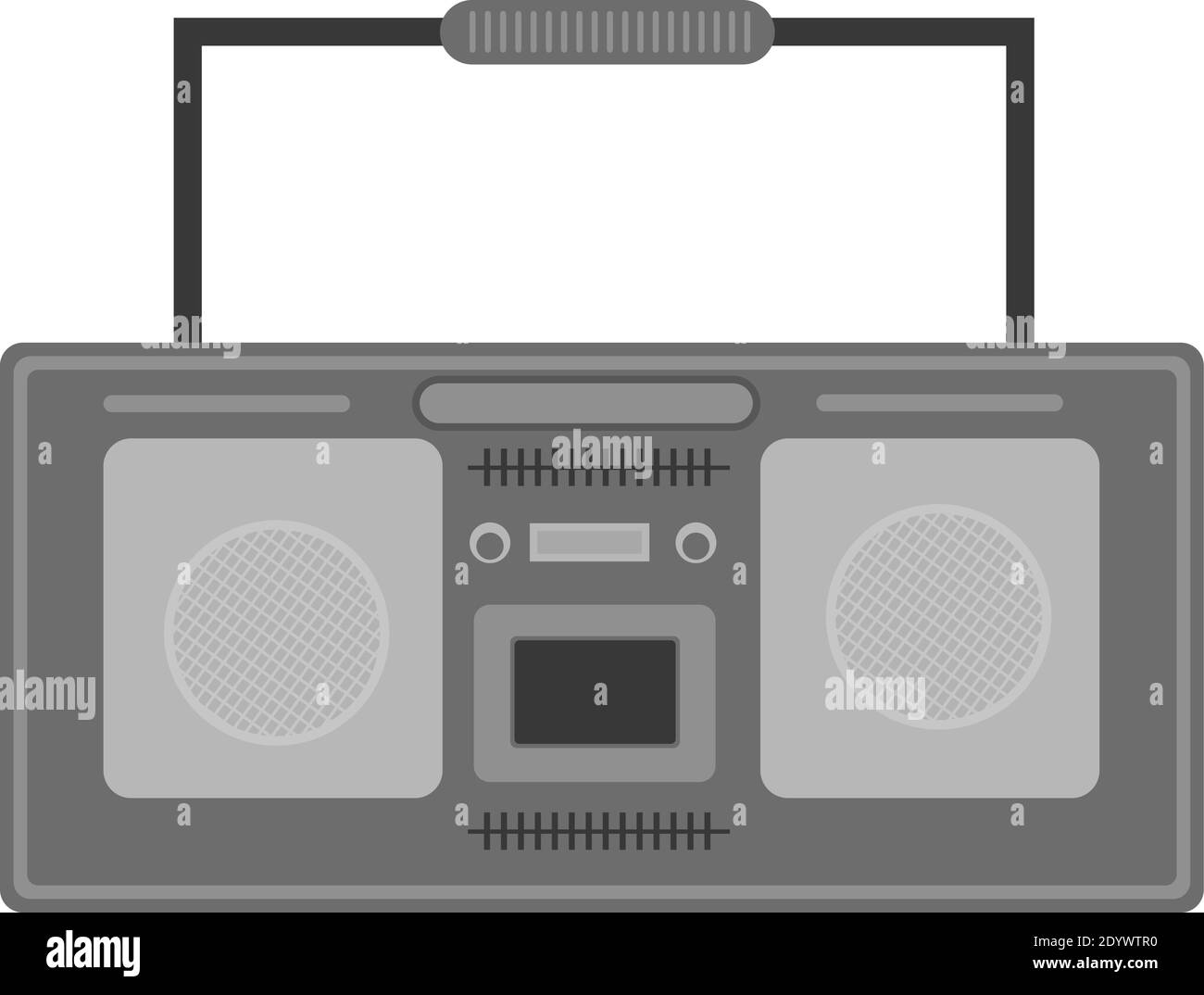 Tape recorder, illustration, vector on a white background Stock Vector Image & Art Alamy
