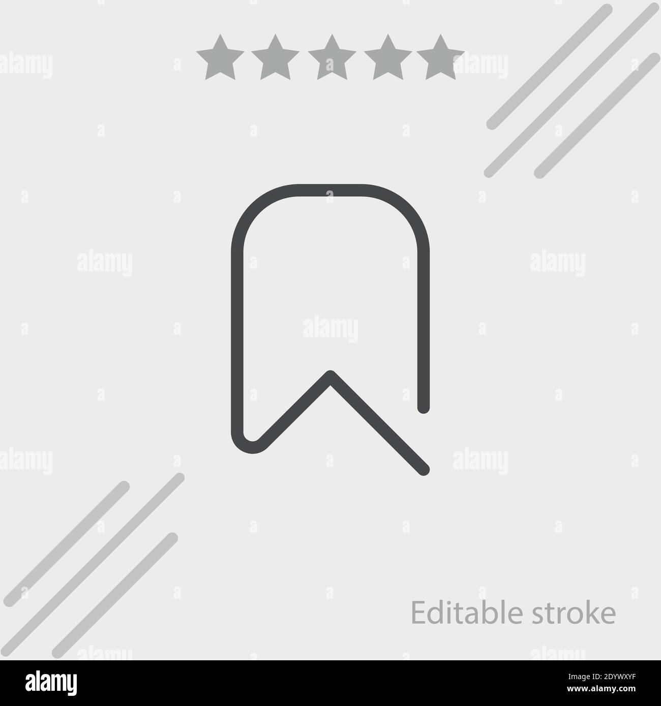 bookmark vector icon modern simple vector illustration Stock Vector ...