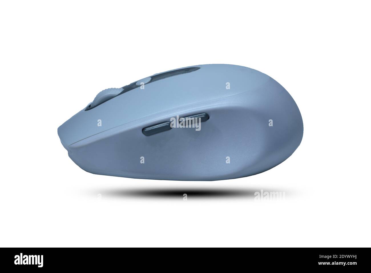 Mouse for computer on white background Business close-up communication computer Stock Photo