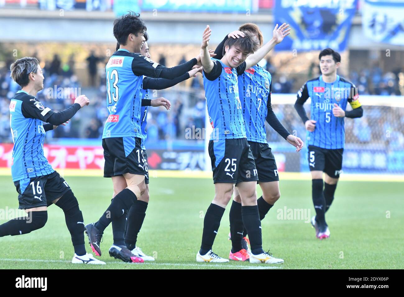 Kanagawa Japan 27th Dec Kawasaki Frontale S Ao Tanaka Celebrates After Scoring Their Second Goal During The Emperor S Cup Jfa 100th Japan Football Championship Semi Final Match Between Kawasaki Frontale 2 0 Blaublitz Akita Kanagawa Japan 27th Dec Kawasaki Frontale S Ao Tanaka Celebrates After Scoring Their Second Goal During The Emperor S Cup Jfa 100th Japan Football Championship Semi Final Match Between Kawasaki Frontale 2 0 Blaublitz Akita