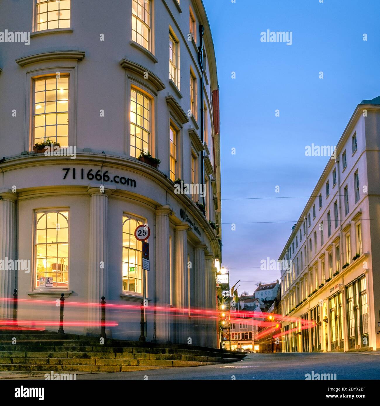 Fountain Street, St Peter Port, Guernsey Stock Photo Alamy