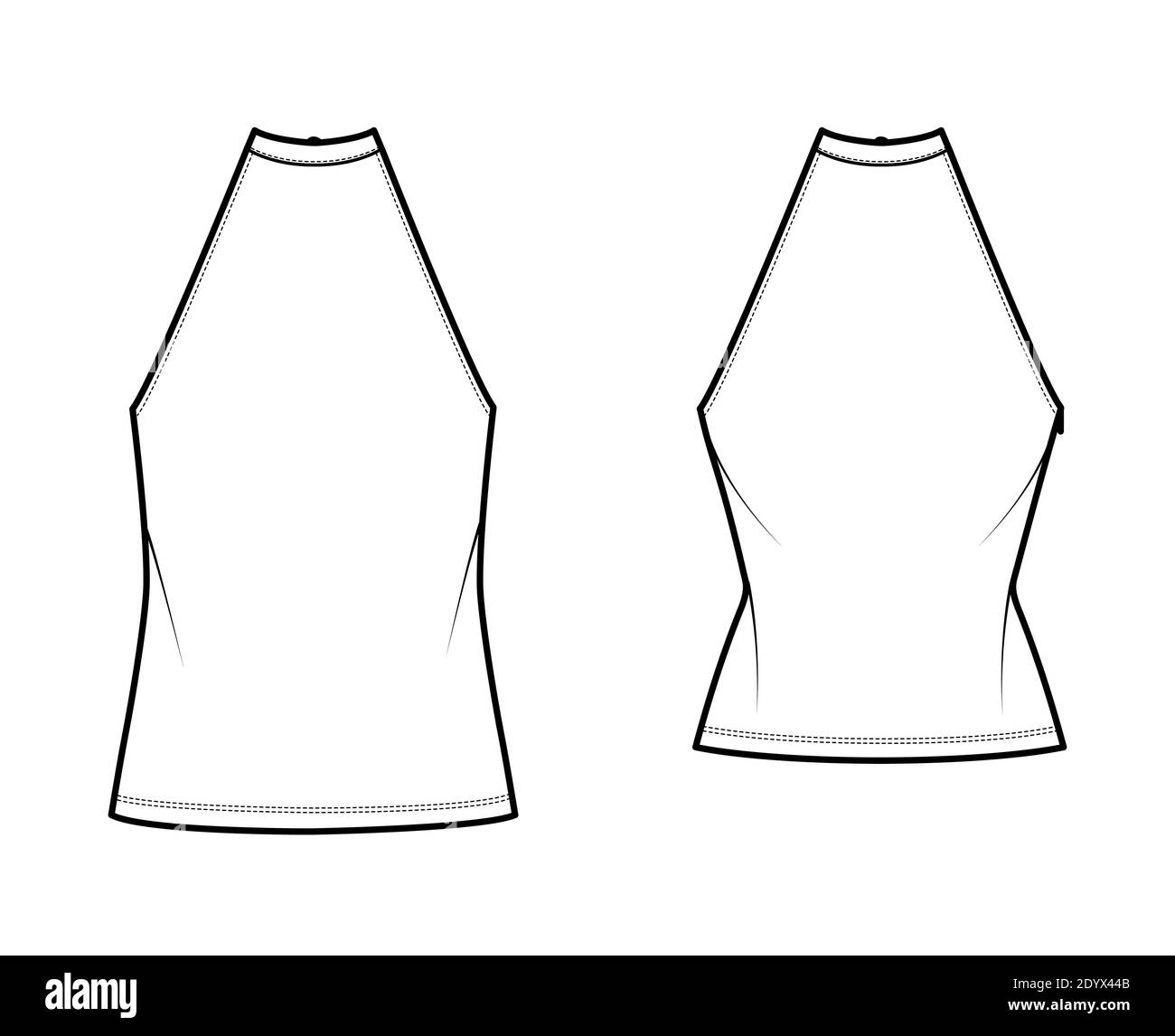 Empire waist shirt Stock Vector Images - Alamy