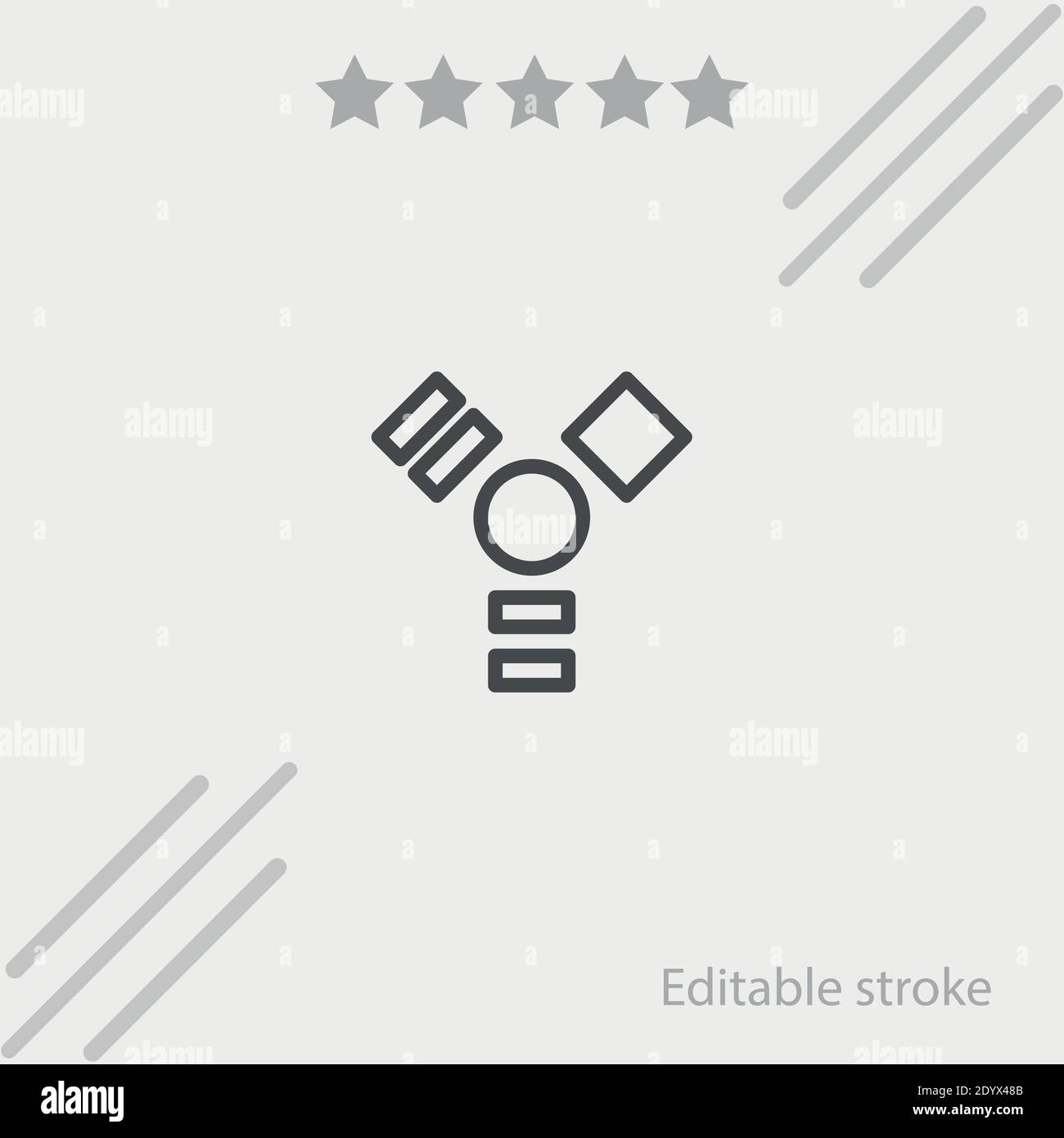firewire vector icon modern simple vector illustration Stock Vector