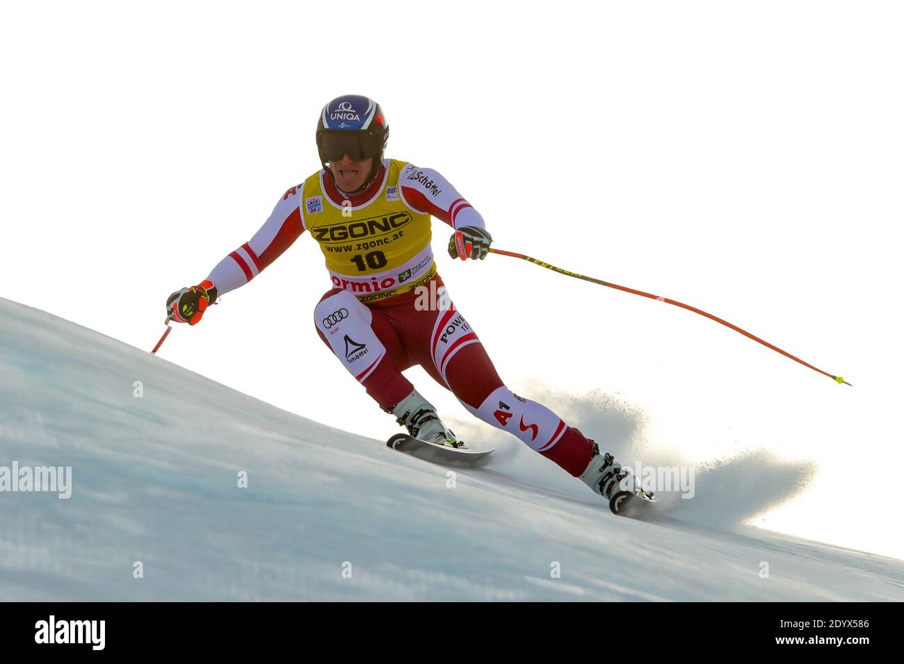 MAYER Matthias (AUT) 3rd CLASSIFIED during FIS Ski World Cup 2020 - Training Men&#39;s Downhill, alpine ski race, Bormio, It - Photo .LM/Sergio Bisi Stock Photo