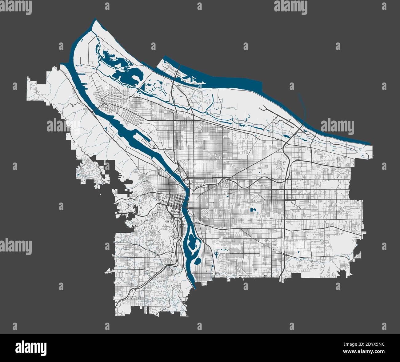 portland-map-detailed-map-of-portland-city-administrative-area