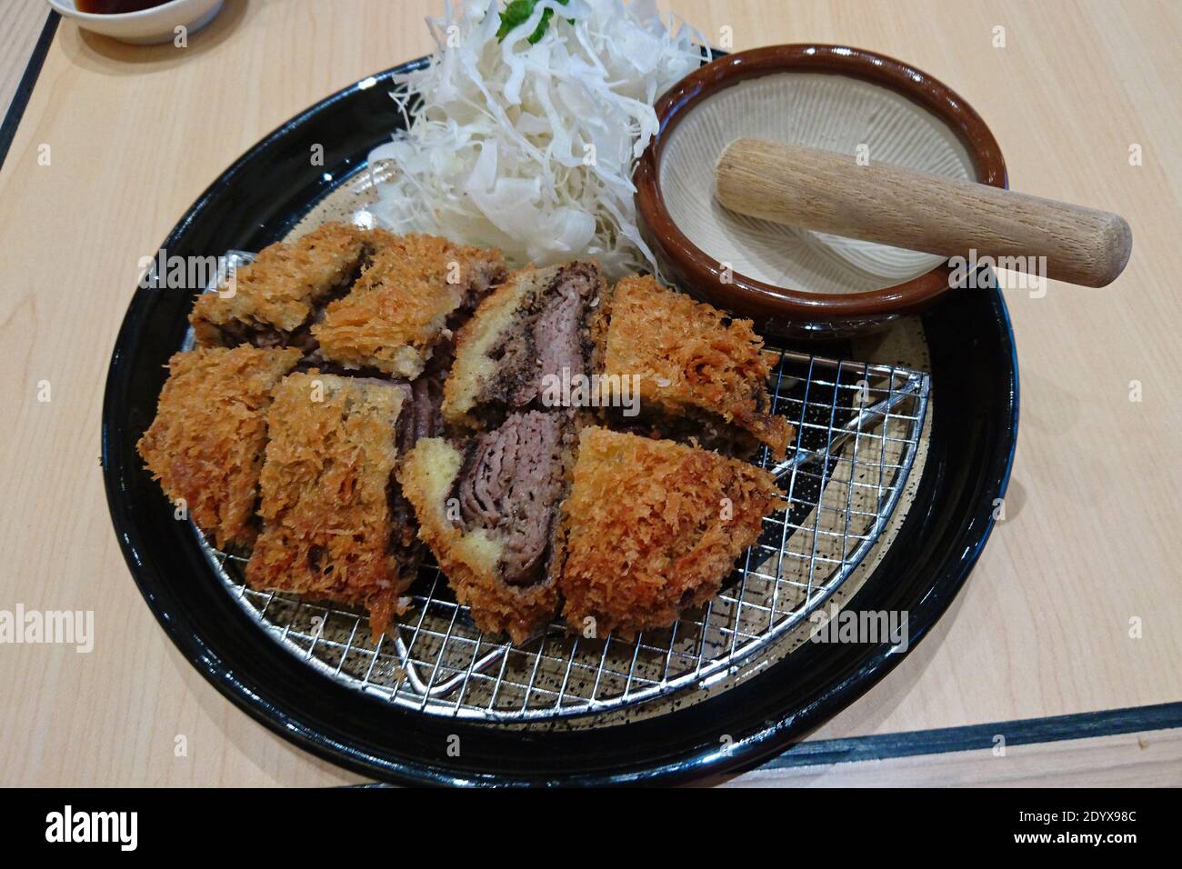 Beef Katsu, Japan Food, Jakarta, Indonesia Stock Photo Alamy