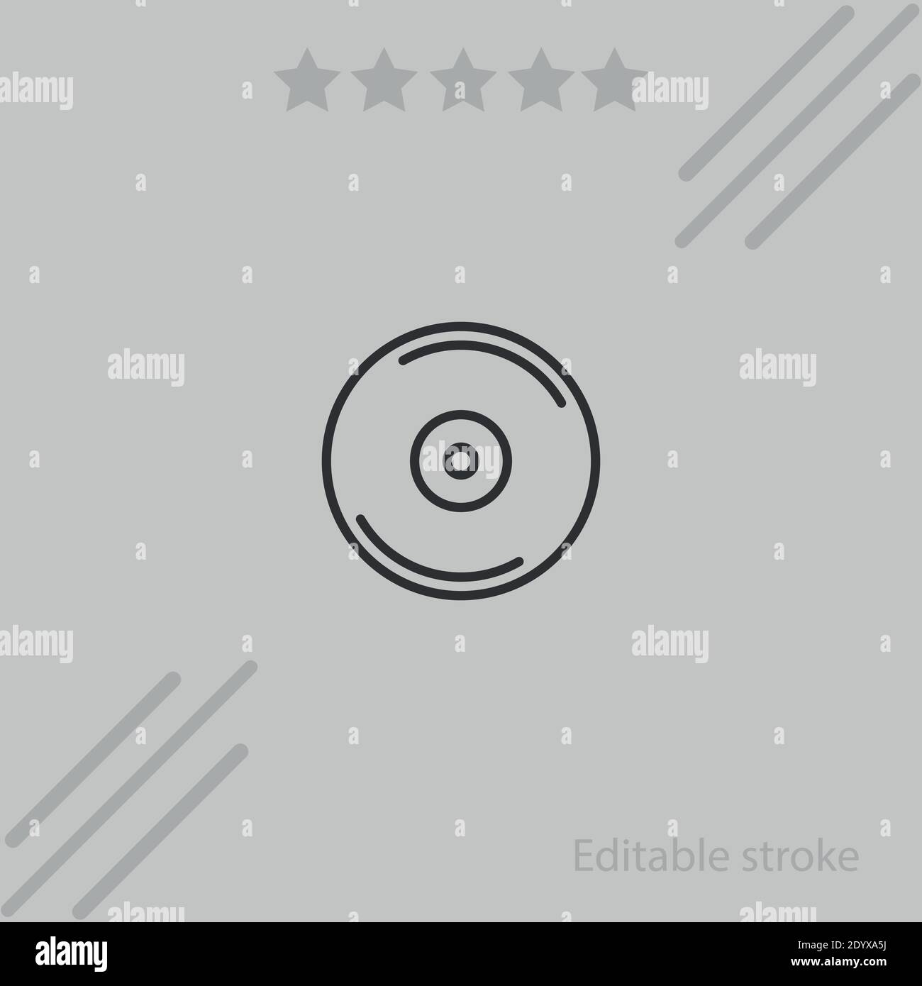 cd vector icon modern simple vector illustration Stock Vector Image ...