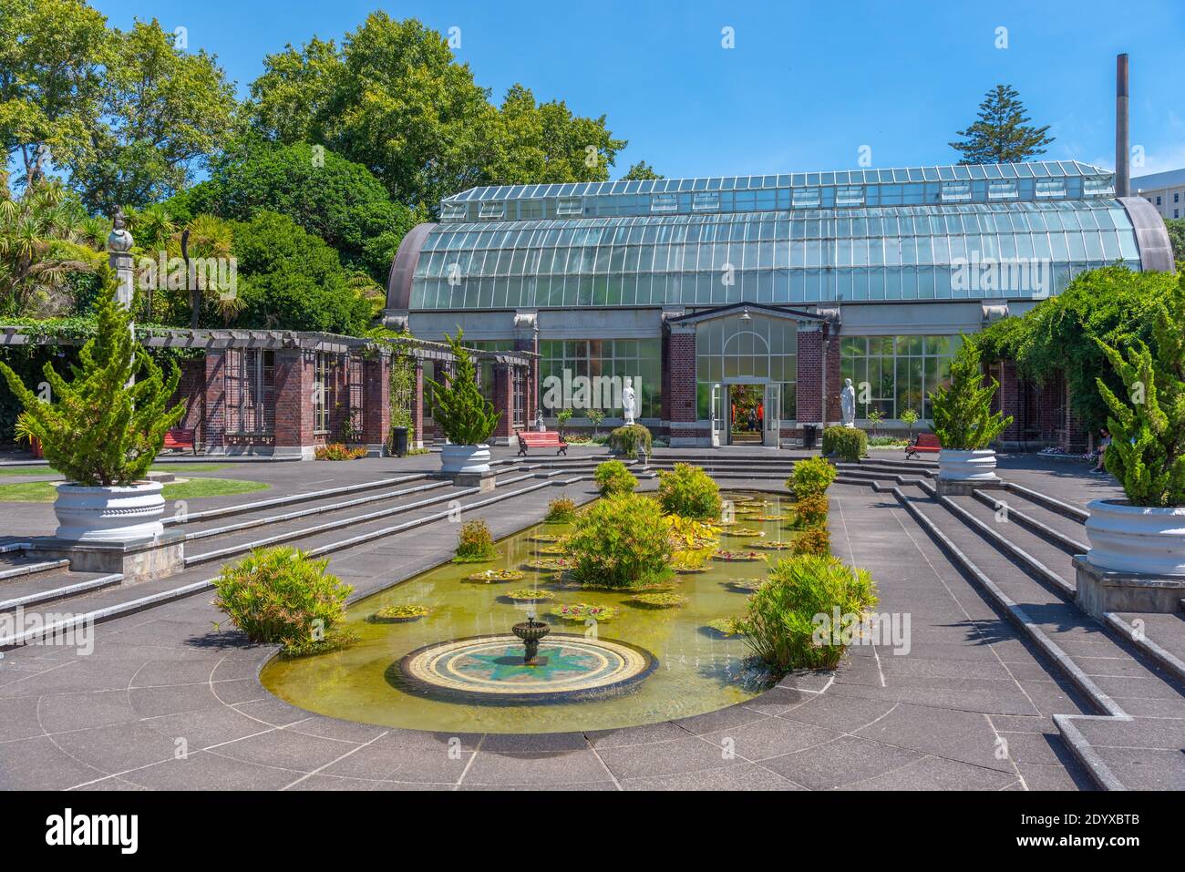 Auckland Domain Wintergardens in New Zealand Stock Photo - Alamy
