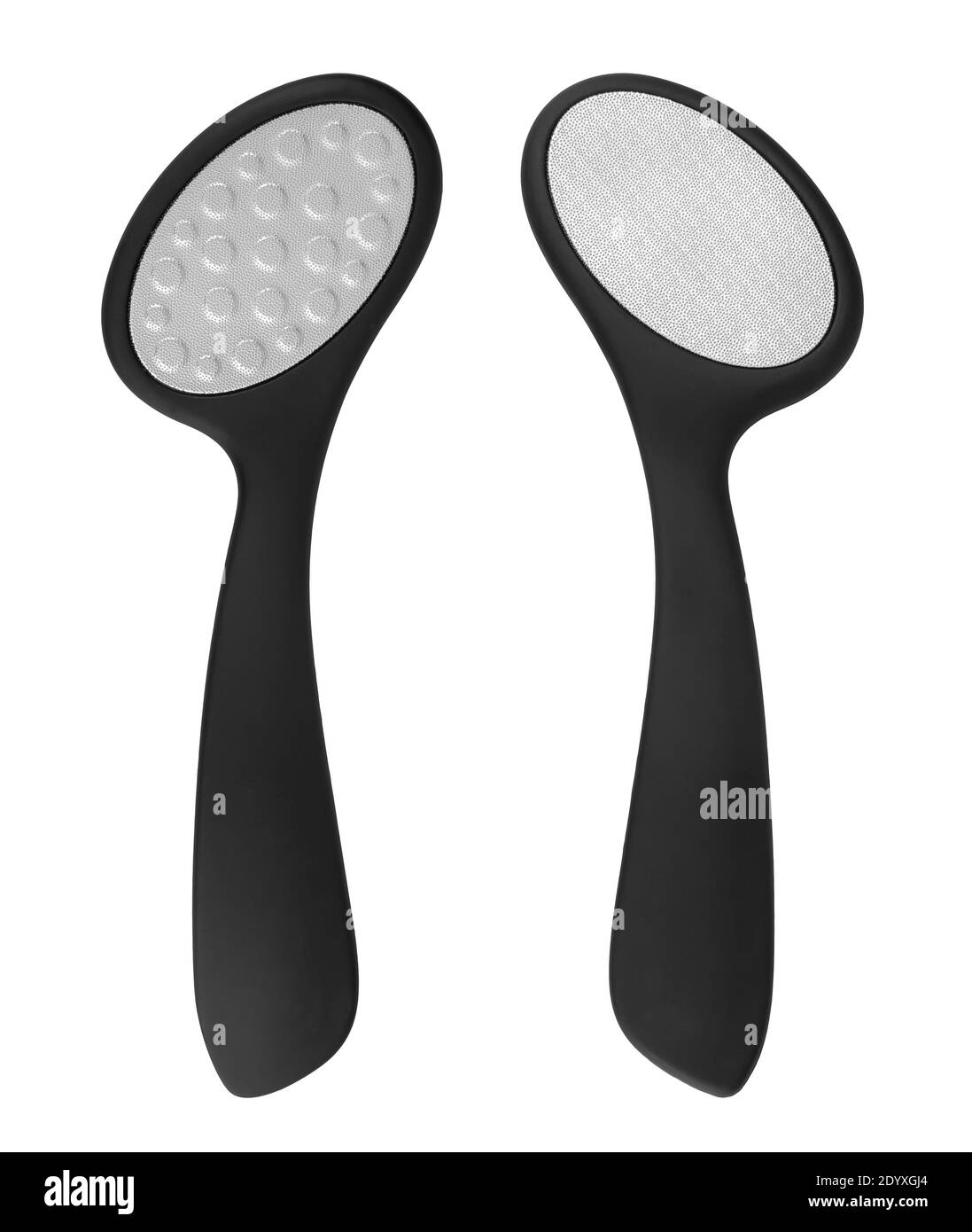 Pedicure grater. Feet hygiene products isolated on white background