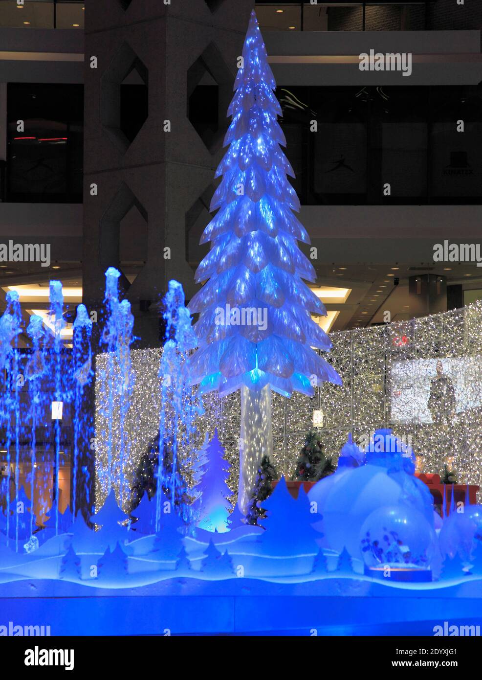 Christmas, decoration, Montreal, Canada Stock Photo Alamy